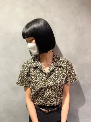 セミロング カラー ALLYS 中島史優のヘアスタイル