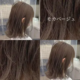 ミディアム カラー ヘアアレンジ 💞あざと可愛い💞 児玉大地のヘアスタイル