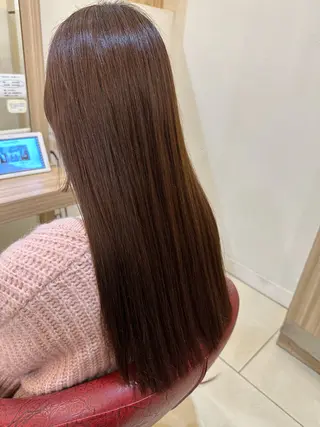 ロング ナチュラルヘア 神田一瑳のヘアスタイル
