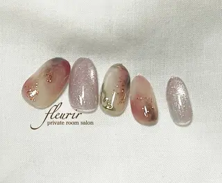ネイル フルリール 【プライベートサロンのネイルデザイン