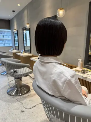 ミディアム ヘアセット/レイヤー 赤み消し/はるかのヘアスタイル
