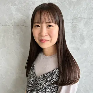 ロング 小山 京華のヘアスタイル