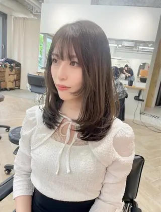 ミディアム LUCIA Chiharuのマツエク・マツパデザイン