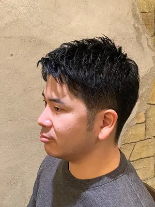 ショート メンズ✂️レディス 岩井勇磨のヘアスタイル