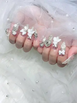 ネイル PEEKABOO 旧:momo京橋のネイルデザイン