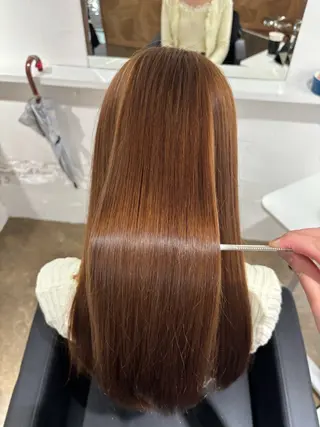 ロング カラー miyon/ RINOA🇰🇷のヘアスタイル