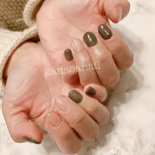ネイル 地爪育成💅 kanaoanailのネイルデザイン