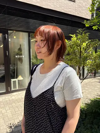 ショート カラー eri kinjoのヘアスタイル