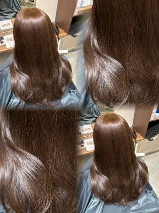 ミディアム カラー うる艶カラー ✨🧸KOTAROのヘアスタイル