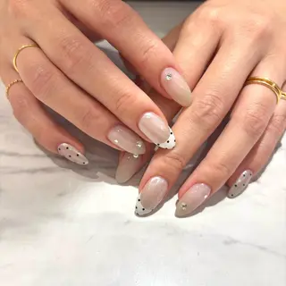 ネイル 四之宮 百花のネイルデザイン