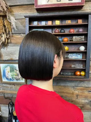 カラー 川崎 かなでのヘアスタイル