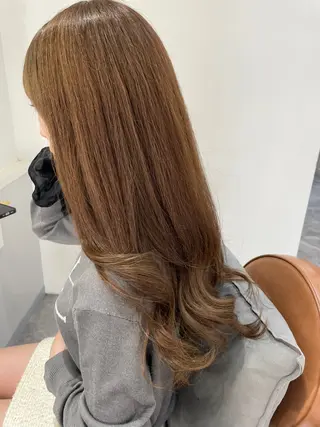 ロング カラー 吉田 凱翔のヘアスタイル