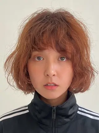ショート らん カラーモデル募集中のヘアスタイル