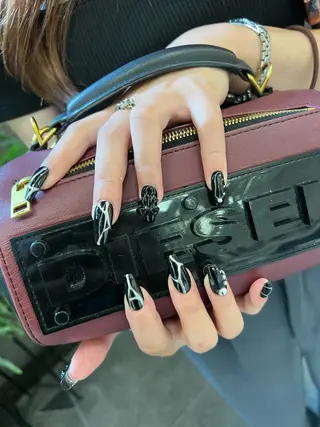 ネイル なぽ ❤︎長さだし / 韓国nailのネイルデザイン