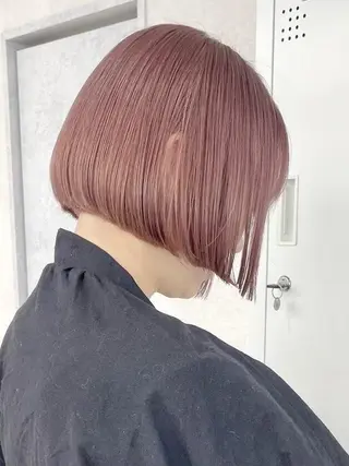 ショート カラー 透明感×ダブルカラ ーHarusa🎀のヘアスタイル