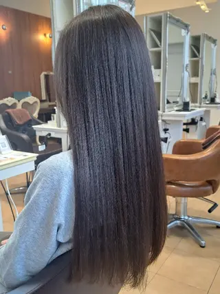 ロング 照屋 わかなのヘアスタイル