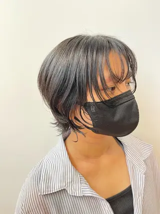 ショート 岩下 侑里のヘアスタイル