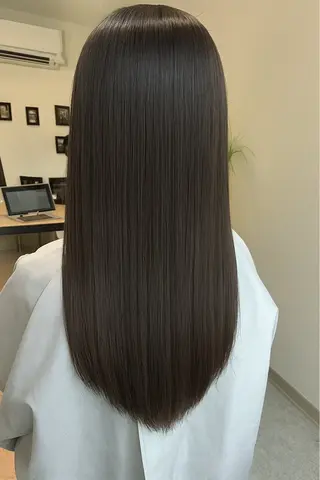ロング 栗原 諒のヘアスタイル