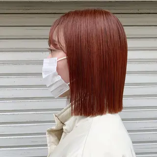 ミディアム wakana/ 柔らかベージュカラーのヘアスタイル
