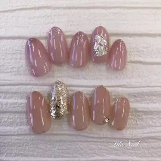 ネイル モチの良さ◉ フィルインネイル♡のネイルデザイン
