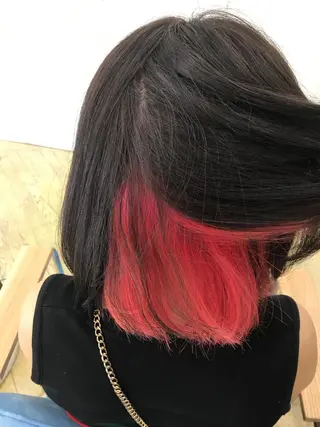 ミディアム カラー ヘアアレンジ 松井 敬太郎のヘアスタイル