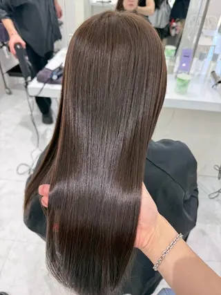 カラー うる艶かわいい🫧 夏の透明感🍨のヘアスタイル