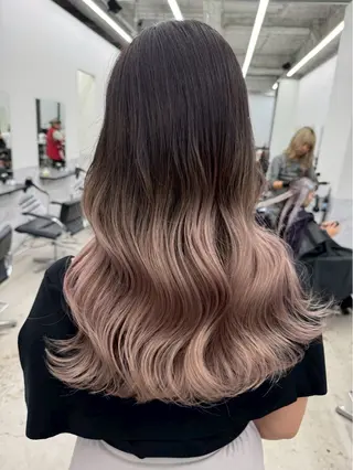ロング カラー 髙木 利央のヘアスタイル