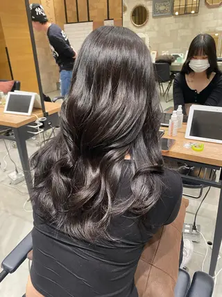 ロング カラー 韓国レイヤー/ ショート Eightのヘアスタイル