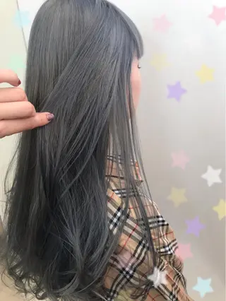 ミディアム カラー 新宿駅近♡個室 ♡関口三都季🌜のヘアスタイル