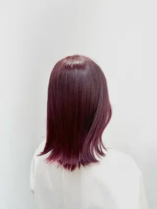 ミディアム カラー 熊本市東区 /Ririkaのヘアスタイル