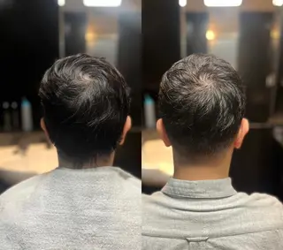 ショート 新宿💈カットモデル メンズカットのヘアスタイル