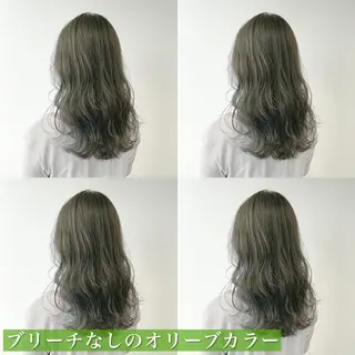 ミディアム カラー navile原宿 yumaのヘアスタイル
