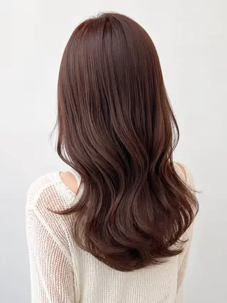 ロング カラー MAISON ema 🩵笹野 希里香のヘアスタイル