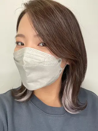 ミディアム エクステ*美髪サロン KR2S河内長野店長のヘアスタイル