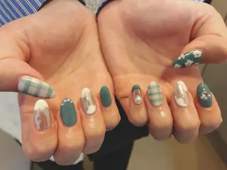 ネイル kiki nail &brow二子玉川のネイルデザイン