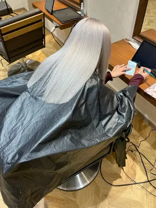 ロング 塚本 征也のヘアスタイル