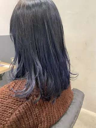 ミディアム 中川 勝友のヘアスタイル