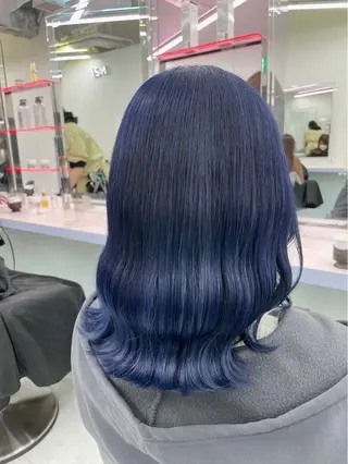 セミロング 似合わせ艶カラー🪽 ひかる🪽のヘアスタイル