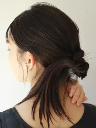 ロング ヘアアレンジ 白土 さくらのヘアスタイル