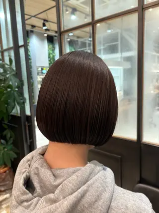 ショート ノンダメージカラー/ ボブ/RINのヘアスタイル