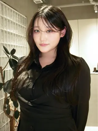 ロング らん カラーモデル募集中のヘアスタイル