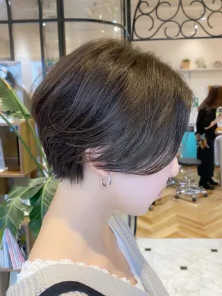 ショート 🇰🇷韓国レイヤー 錦糸町【北山謙三】のヘアスタイル