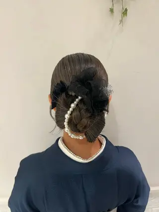 ロング 山口 愛紗花のヘアスタイル