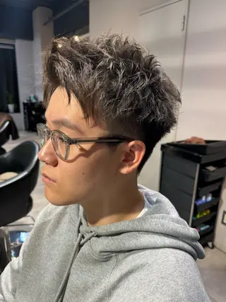 ショート パーマ メンズ 似合う髪型見つけます AYAKAのヘアスタイル