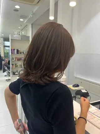 ミディアム リコ🪐レイヤー モデル募集のヘアスタイル