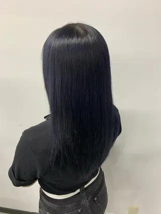 セミロング カラー メンズパーマ特化 TAIGAのヘアスタイル