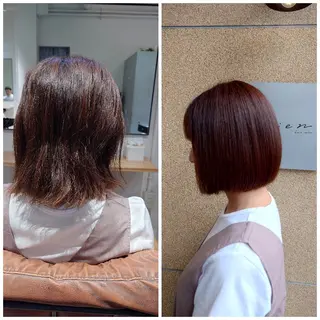 ミディアム 宮本 直樹のヘアスタイル