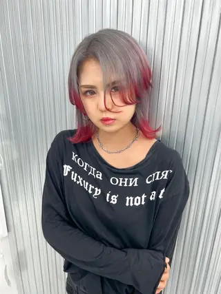 ミディアム 小倉 浩士のヘアスタイル