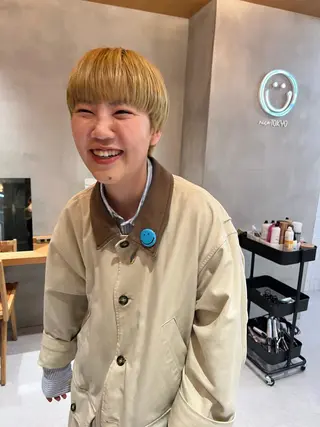 ショート 三浦 れいやのヘアスタイル