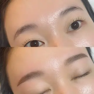 アイブロウ Lowé nailのネイルデザイン